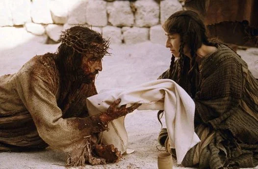 veronica enxuga o rosto de jesus na via sacra